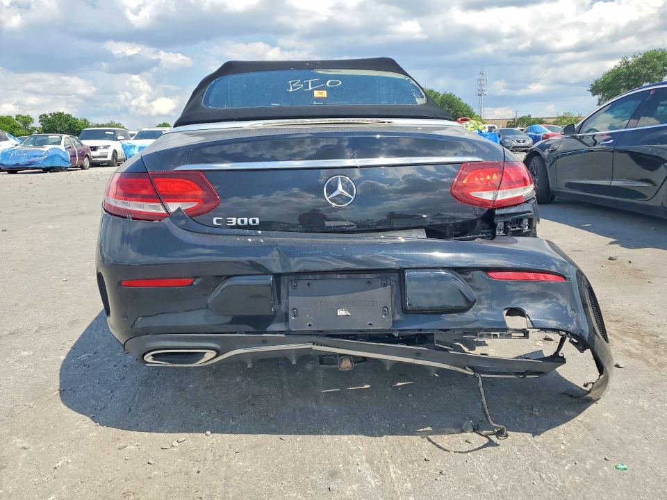 2019 Mercedes-benz C-klasse VIN WDDWK8DB8KF781838 COPART salvage auction — FRONT END, Fl - Certificate Of Title, sold $6,800 on 2026-07-30 (photo 6)