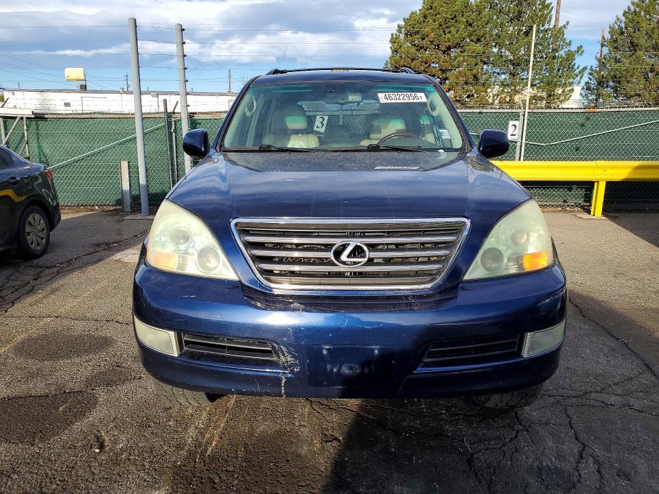 2009 Lexus Gx 470 VIN JTJBT20X490174723 COPART salvage auction — REAR END, Co - Certificate Of Title, sold $3,950 on 2026-07-02 (photo 5)