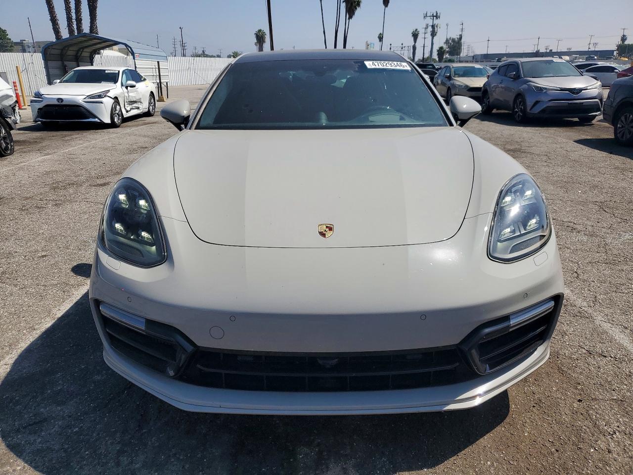 2019 Porsche Panamera VIN WP0CG2A74KL193965 COPART salvage auction — Rear End, CA - SALVAGE CERTIFICATE, sold $51,500 on 2026-08-11 (photo 5)