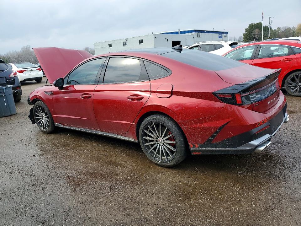 2024 Hyundai Sonata VIN KMHL54JC1RA365174 COPART salvage auction — FRONT END, On - Permit Salvage, sold $3,800 on 2026-07-21 (photo 2)