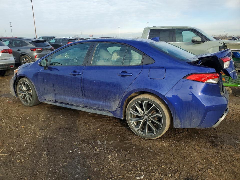 2021 Toyota Corolla VIN 5YFS4MCE5MP091743 COPART salvage auction — REAR END, Mi - Cert Of Title-Salvage Vehicle, sold $4,950 on 2026-07-24 (photo 2)