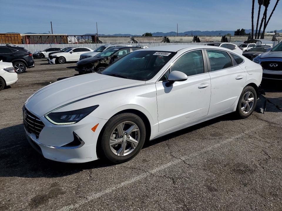 2022 Hyundai Sonata VIN 5NPEG4JAXNH143015 COPART salvage auction — Rear End, CA - SALVAGE CERTIFICATE, sold $4,550 on 2026-04-17 (photo 1)
