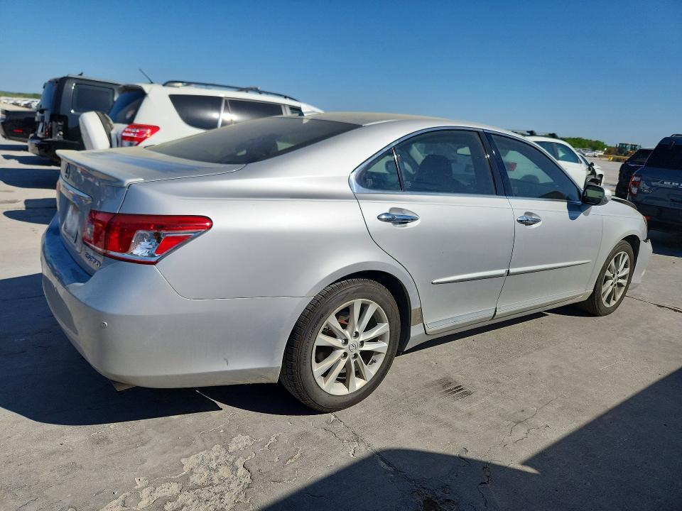 2011 Lexus Es 350 VIN JTHBK1EG4B2454501 COPART salvage auction — FRONT END, Tx - Salvage Vehicle Title, sold $1,300 on 2026-07-27 (photo 3)