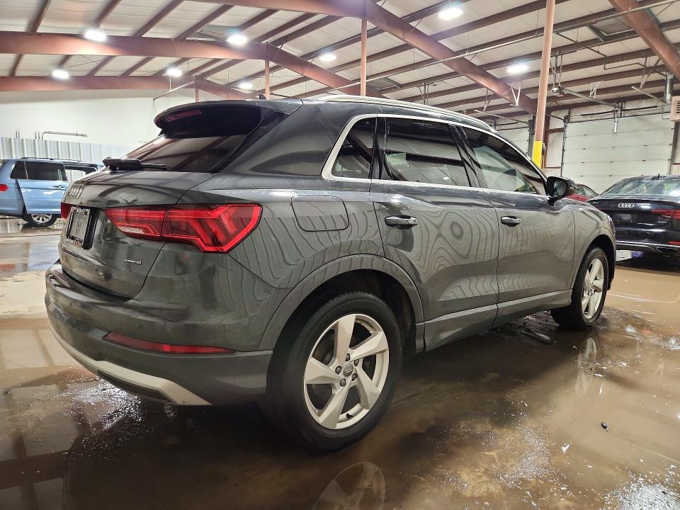 2020 Audi Q3 VIN WA1AECF32L1088423 COPART salvage auction — FRONT END, Salvage Title, sold $2,700 on 2026-07-28 (photo 3)
