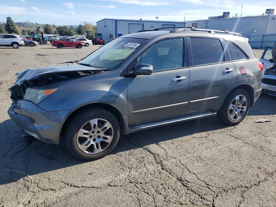 2007 Acura Mdx VIN 2HNYD28497H539307 COPART salvage auction — FRONT END, CA - SALVAGE CERTIFICATE, sold $400 on 2026-07-25 (photo 1)