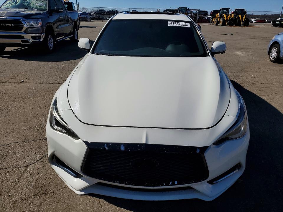 2017 Infiniti Q60 VIN JN1FV7EK6HM611530 COPART salvage auction — UNDERCARRIAGE, Ky - Red Rebuilt Salvage, sold $3,250 on 2026-07-22 (photo 5)