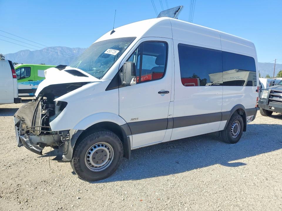 2013 Mercedes-benz Sprinter VIN WDZPE7CC7D5789156 COPART salvage auction — FRONT END, Ca - Salvage Certificate, sold $1,000 on 2026-07-08 (photo 1)