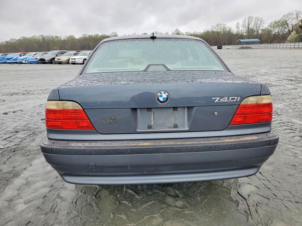 2001 BMW 7er VIN WBAGG83451DN89674 COPART salvage auction — BURN, Sc - Cert Of Title-Salvage Fire, sold $550 on 2026-07-06 (photo 6)