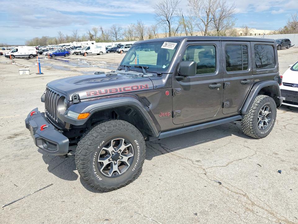2021 Jeep Wrangler unlimited VIN 1C4HJXFG3MW617280 COPART salvage auction — MINOR DENT/SCRATCHES, Mo - Certificate Of Title, sold $23,500 on 2026-07-09 (photo 1)