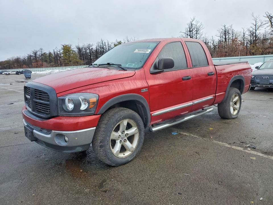2007 Dodge Ram 1500 VIN 1D7HU18227S249942 COPART salvage auction — MINOR DENT/SCRATCHES, Ny - Certificate Of Title, sold $975 on 2026-08-10 (photo 1)