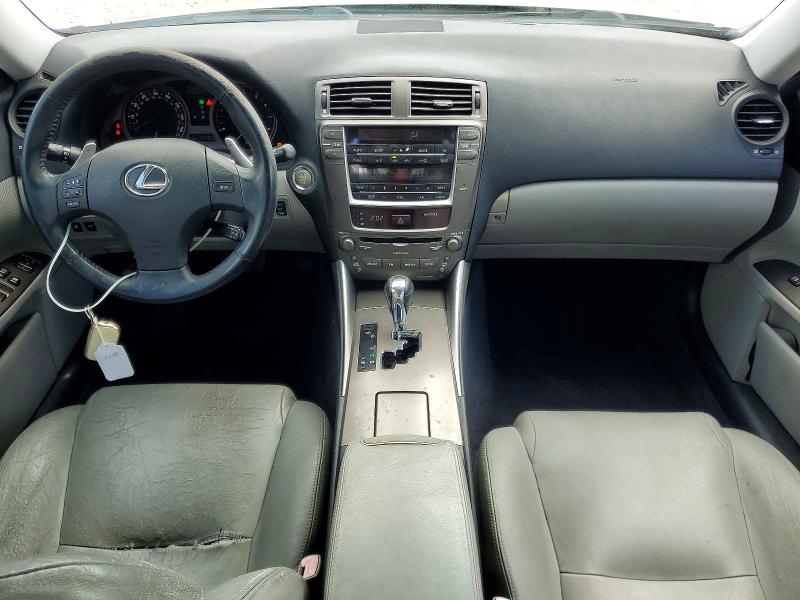 2007 Lexus Is VIN JTHBK262872052058 COPART salvage auction — FRONT END, Fl - Cert Of Title Slvg Rebuildable, sold $375 on 2026-07-14 (photo 8)