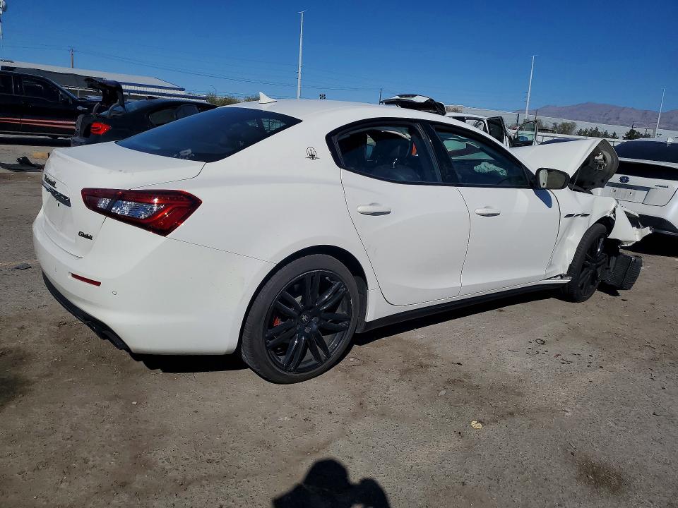 2019 Maserati Ghibli VIN ZAM57XSA4K1325128 COPART salvage auction — FRONT END, Nv - Salvage Title, sold $325 on 2026-07-16 (photo 3)