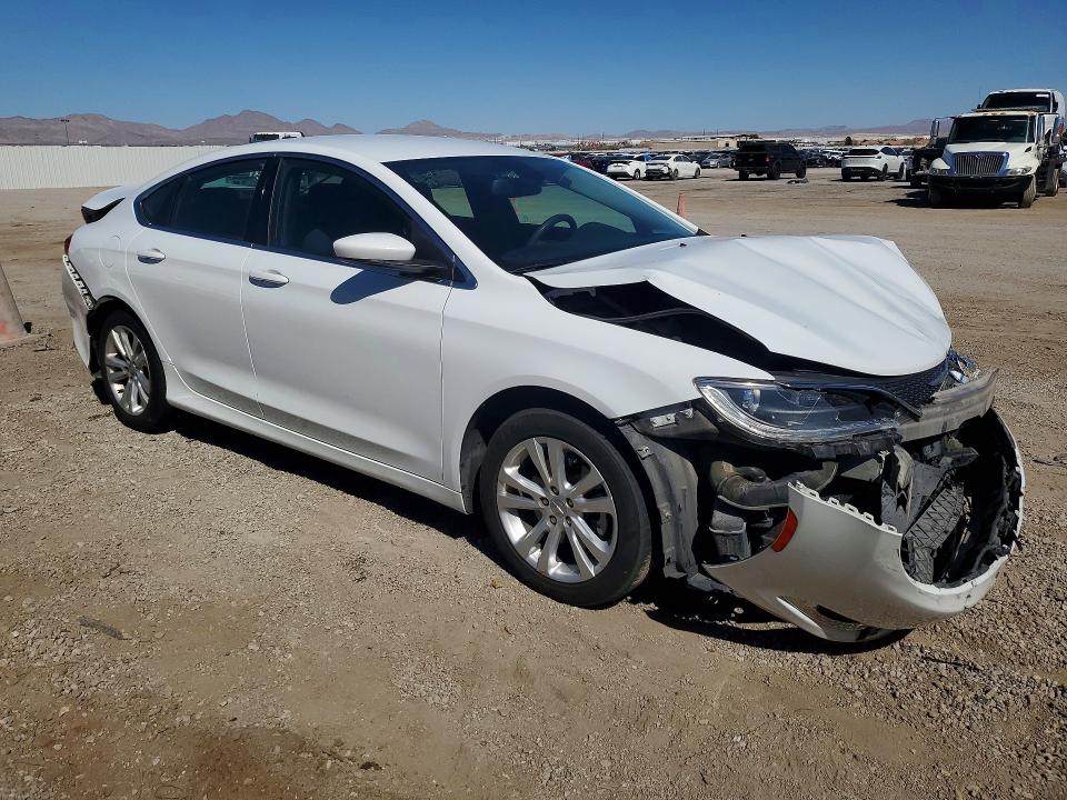 2015 Chrysler 200 VIN 1C3CCCAB6FN655866 COPART salvage auction — FRONT END, Nv - Salvage Title, sold $375 on 2026-07-16 (photo 4)