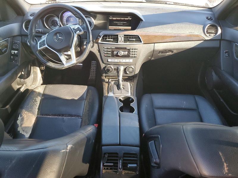 2013 Mercedes-benz VIN WDDGF5HB2DR278311 COPART salvage auction — FRONT END, Tx - Salvage Vehicle Title, sold $1,100 on 2026-07-21 (photo 8)