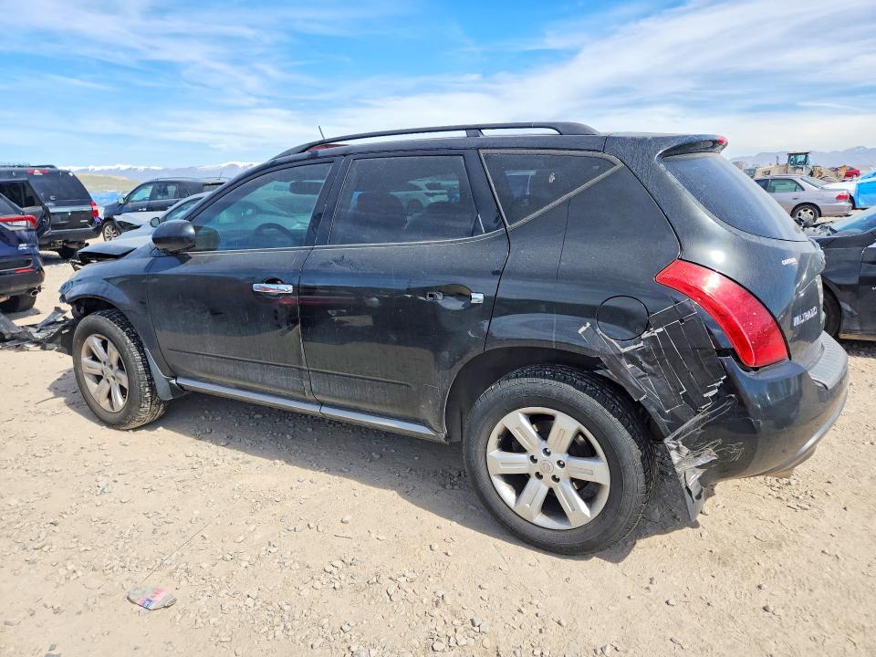 2007 Nissan Murano VIN JN8AZ08T17W507686 COPART salvage auction — FRONT END, UT - SALVAGE CERTIFICATE, sold $150 on 2026-07-10 (photo 2)