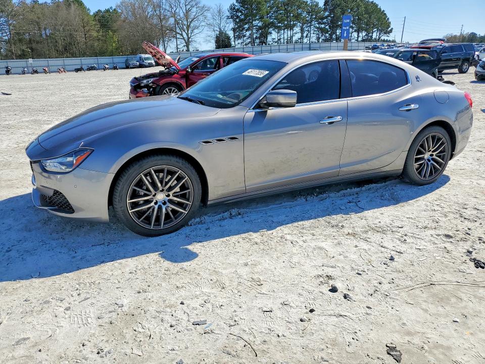 2016 Maserati VIN ZAM57RTA6G1171524 COPART salvage auction — UNDERCARRIAGE, Ga - Cert Of Title-Salvage, sold $4,450 on 2026-07-08 (photo 1)