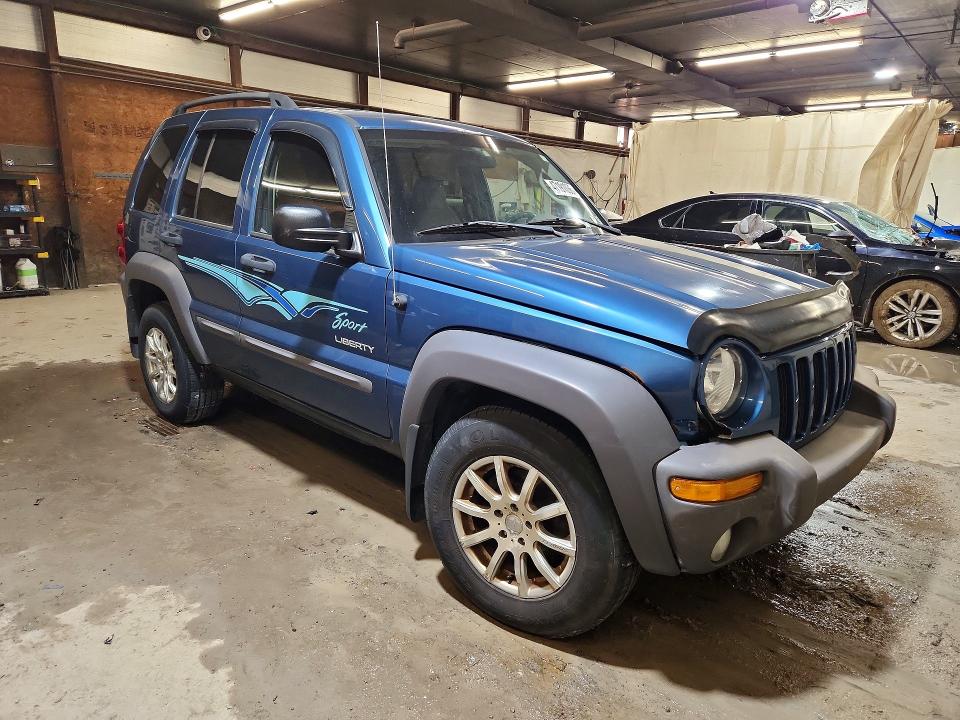 2004 Jeep Liberty VIN 1J4GL48K14W185031 COPART salvage auction — MECHANICAL, Pa - Certificate Of Salvage, sold $225 on 2026-07-09 (photo 4)
