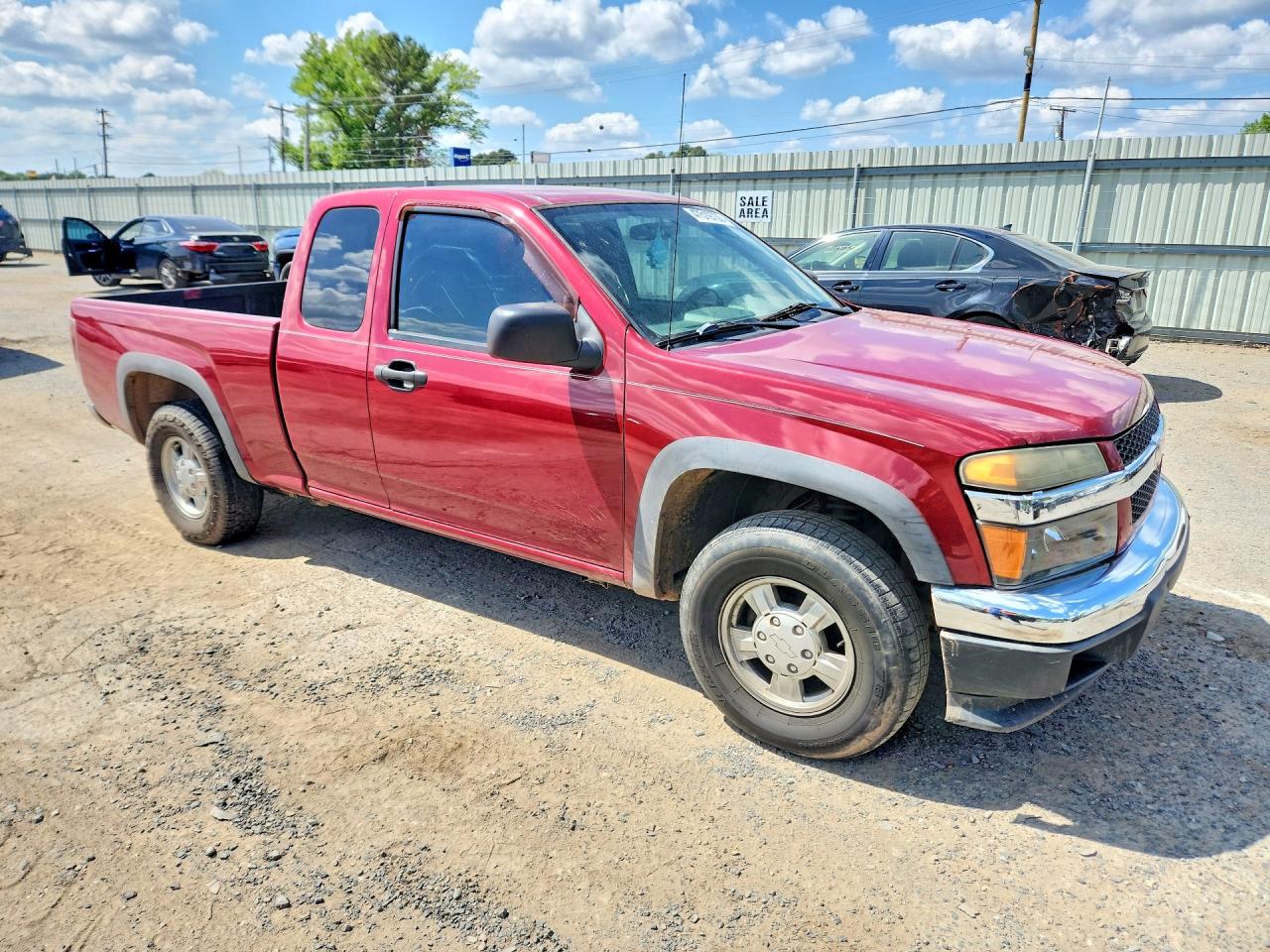 2005 Chevrolet Colorado VIN 1GCCS196258155002 COPART salvage auction — Front End, LA - CERT OF TITLE-SALVAGE, sold $725 on 2026-04-09 (photo 4)