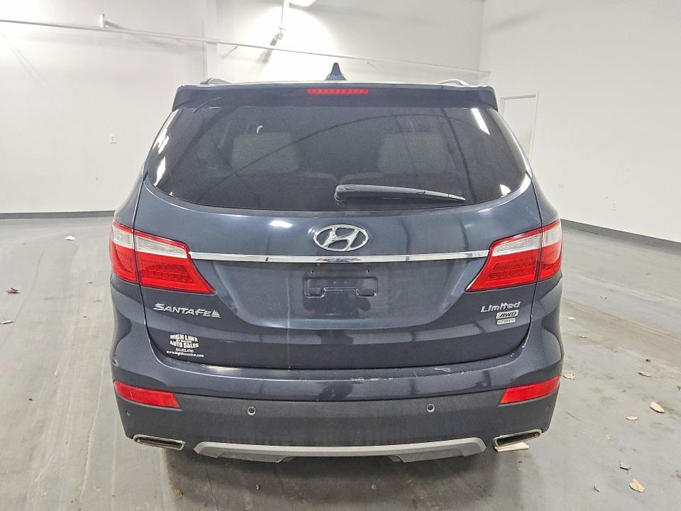 2014 Hyundai Santa fe VIN KM8SRDHF8EU088466 COPART salvage auction — MINOR DENT/SCRATCHES, In - Certificate Of Title, sold $2,550 on 2026-07-09 (photo 6)
