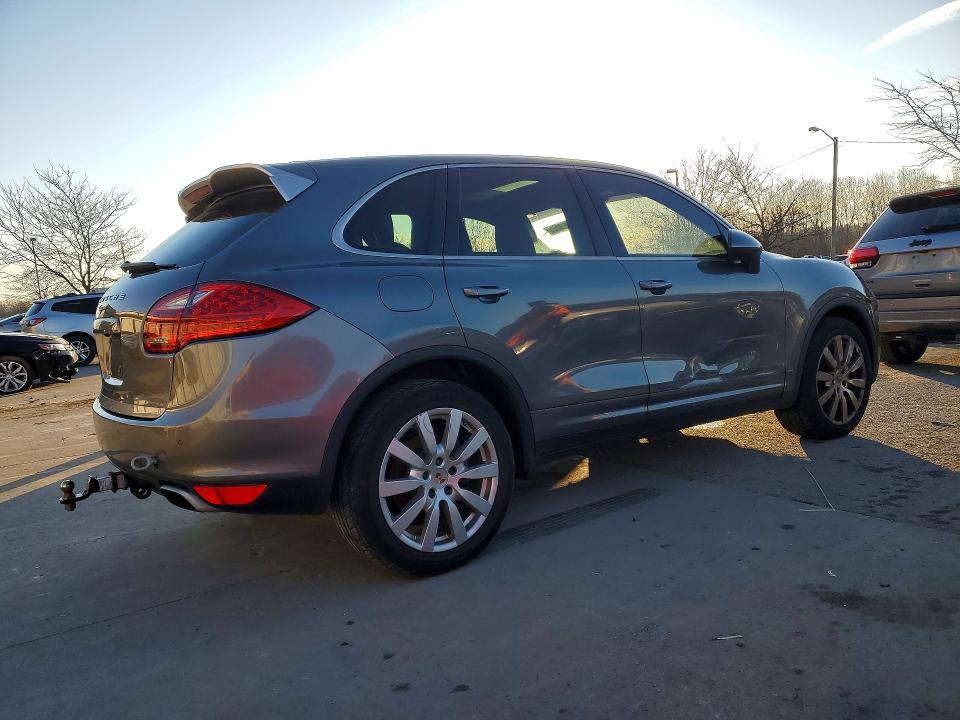 2014 Porsche Cayenne VIN WP1AA2A29ELA90749 COPART salvage auction — SIDE, Ky - Certificate Of Title, sold $3,850 on 2026-07-09 (photo 3)