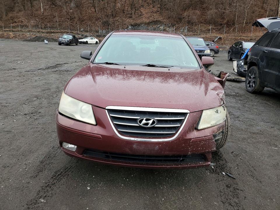 2010 Hyundai Sonata VIN 5NPEU4AC0AH588836 COPART salvage auction — FRONT END, NY - MV907A-PARTS ONLY, sold $475 on 2026-07-09 (photo 5)