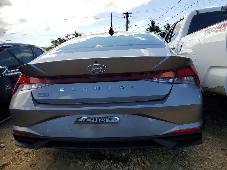 2023 Hyundai Elantra VIN KMHLS4AGXPU565302 COPART salvage auction — FRONT END, ID - SALVAGE CERTIFICATE OF TITLE, sold $25 on 2026-07-13 (photo 6)