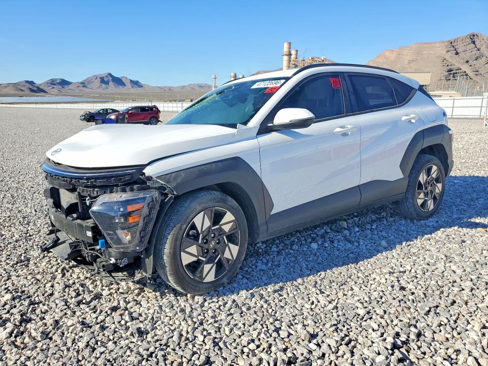 2024 Hyundai Kona VIN KM8HC3AB9RU087412 COPART salvage auction — FRONT END, Nv - Salvage Title, sold $2,300 on 2026-07-08 (photo 1)