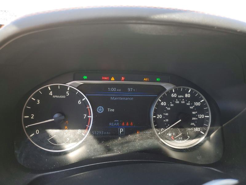 2025 Nissan Altima VIN 1N4BL4CV2SN335528 COPART salvage auction — FRONT END, Ca - Salvage Certificate, sold $4,400 on 2026-07-09 (photo 9)