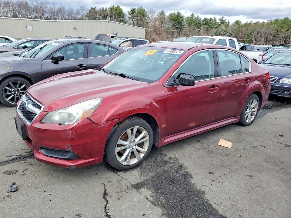 2013 Subaru LEGACY VIN 4S3BMBG66D3045130 COPART salvage auction — FRONT END, Wv - Salvage Certificate, sold $725 on 2026-07-02 (photo 1)