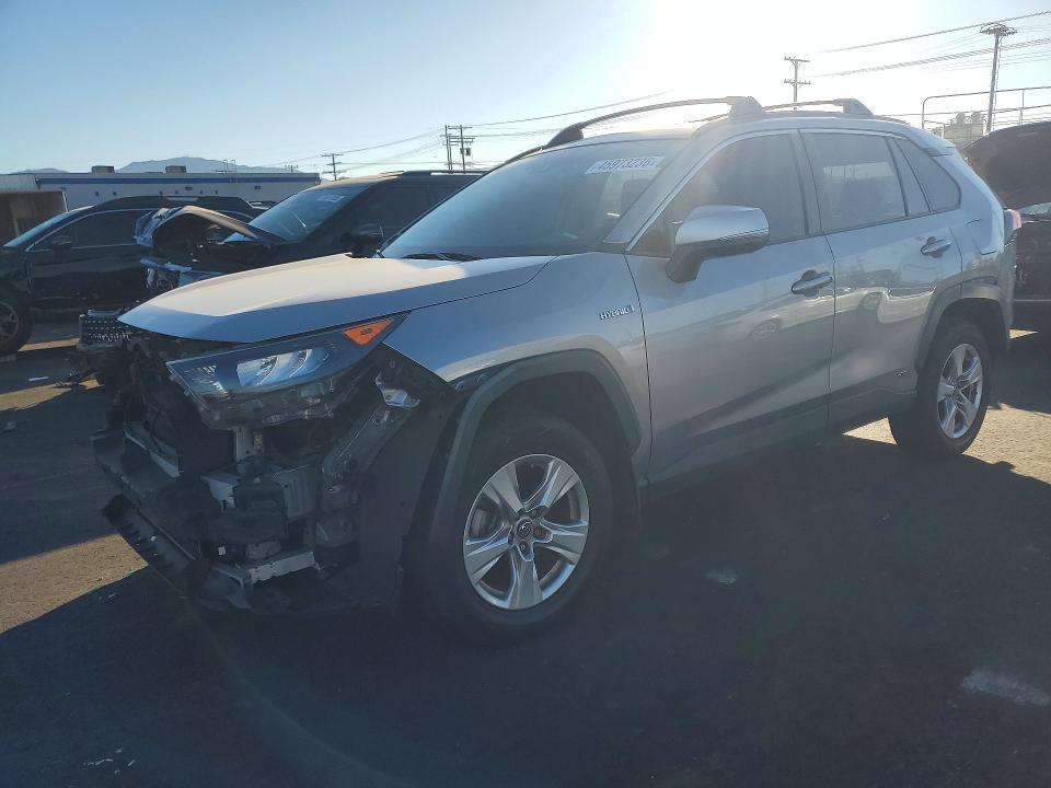2019 Toyota Rav4 VIN JTMMWRFV1KD518041 COPART salvage auction — FRONT END, Ca - Salvage Certificate, sold $6,700 on 2026-07-08 (photo 1)
