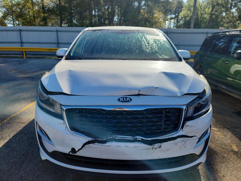 2020 Kia SEDONA VIN KNDMB5C12L6601683 COPART salvage auction — FRONT END, Salvage Title, sold $3,350 on 2026-08-03 (photo 5)