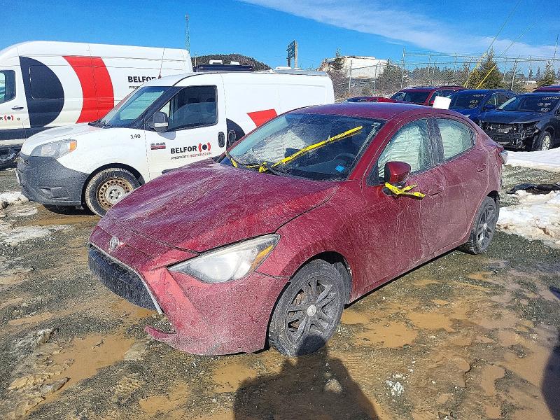 2016 Toyota Yaris VIN 3MYDLBYV6GY104207 COPART salvage auction — REAR END, Ns - Cert Of Registration, sold $725 on 2026-07-09 (photo 1)