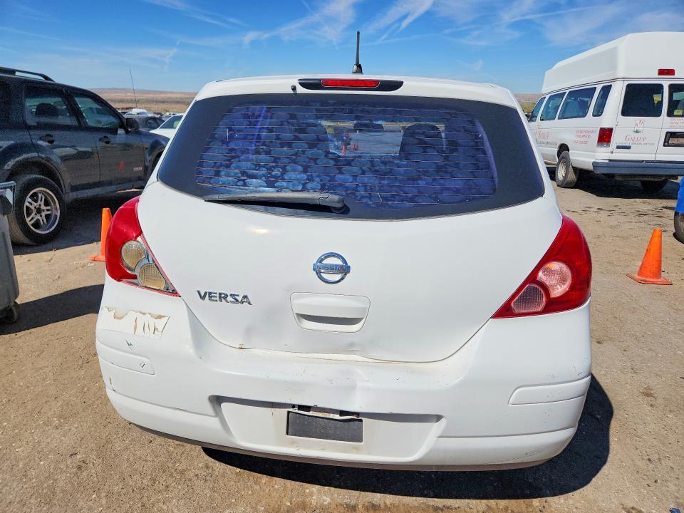 2007 Nissan Versa VIN 3N1BC13E27L385378 COPART salvage auction — FRONT END, Nm - Cert Of Title-Salvage, sold $250 on 2026-07-06 (photo 6)