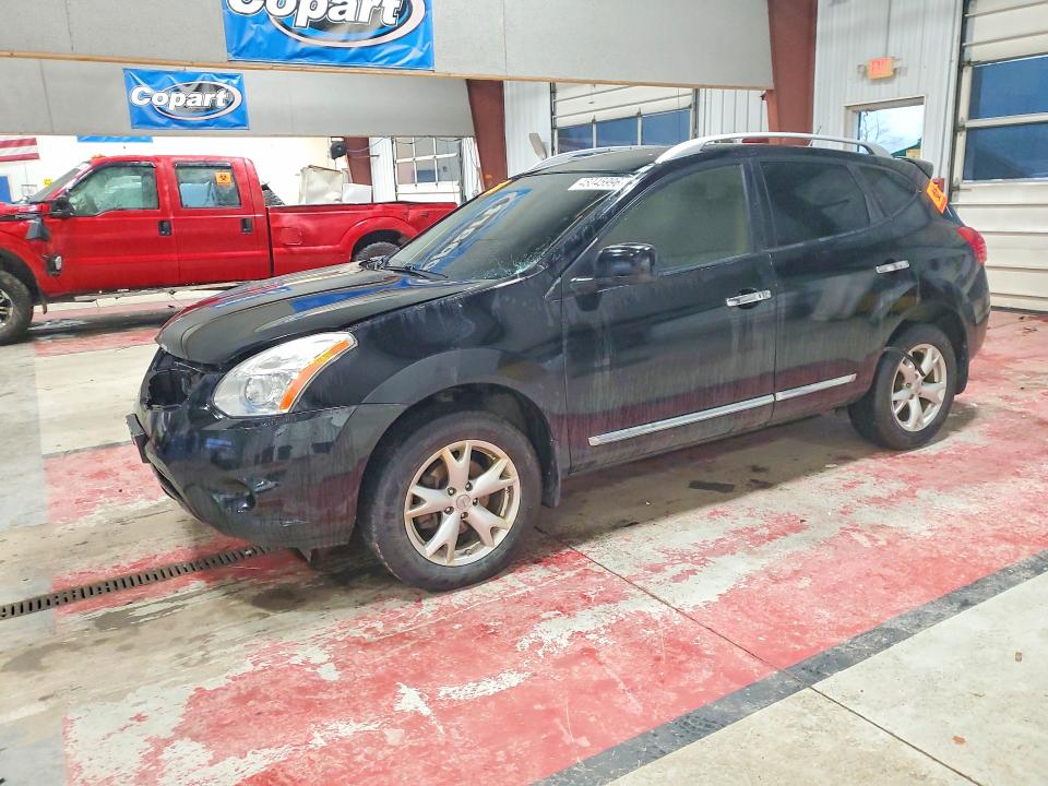 2011 Nissan Rogue sport VIN JN8AS5MV8BW686178 COPART salvage auction — INTERIOR BURN, Pa - Certificate Of Salvage, sold $350 on 2026-07-06 (photo 1)