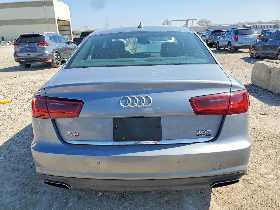 2017 Audi A6 VIN WAUH2AFC5HN117315 COPART salvage auction — FRONT END, Ks - Cert Of Title-Salvage, sold $100 on 2026-07-28 (photo 6)