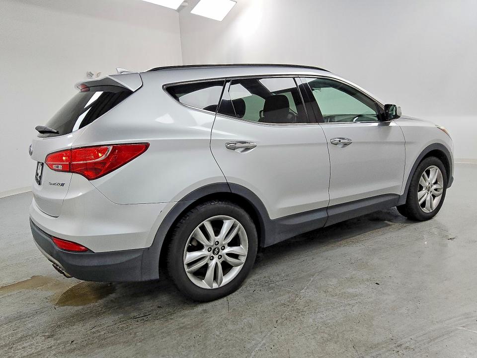 2013 Hyundai Santa fe VIN 5XYZU3LA3DG002665 COPART salvage auction — MECHANICAL, NJ - CERTIFICATE OF TITLE, sold $2,150 on 2026-07-09 (photo 3)