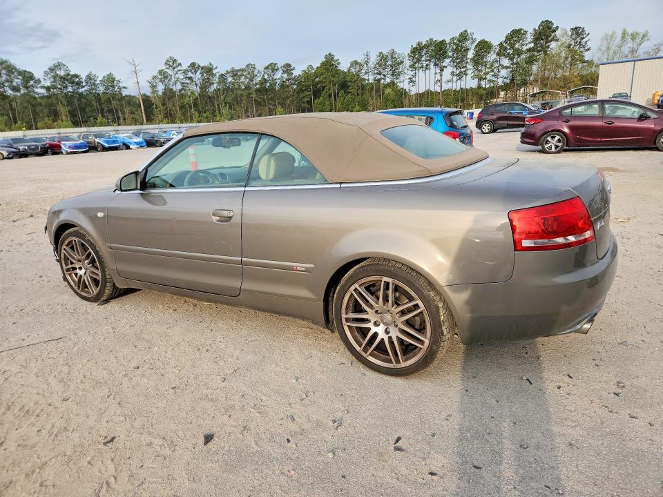 2009 Audi A4 VIN WAUDF48H19K008933 COPART salvage auction — FRONT END, SC - CERT OF TITLE-SALVAGE, sold $975 on 2026-07-06 (photo 2)