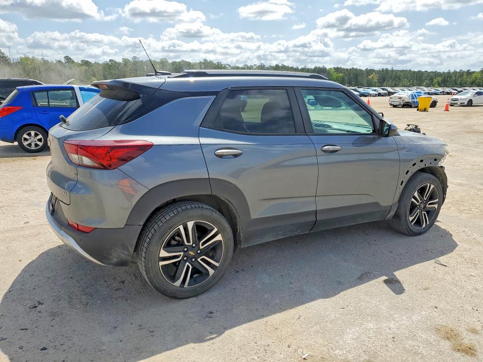 2021 Chevrolet Trailblazer VIN KL79MPSL4MB124100 COPART salvage auction — FRONT END, Sc - Cert Of Title-Salvage, sold $2,500 on 2026-07-22 (photo 3)