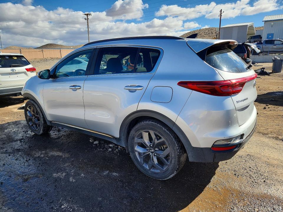 2020 Kia Sportage VIN KNDP63AC8L7650942 COPART salvage auction — FRONT END, NM - CERT OF TITLE-SALVAGE, sold $3,600 on 2026-07-09 (photo 2)
