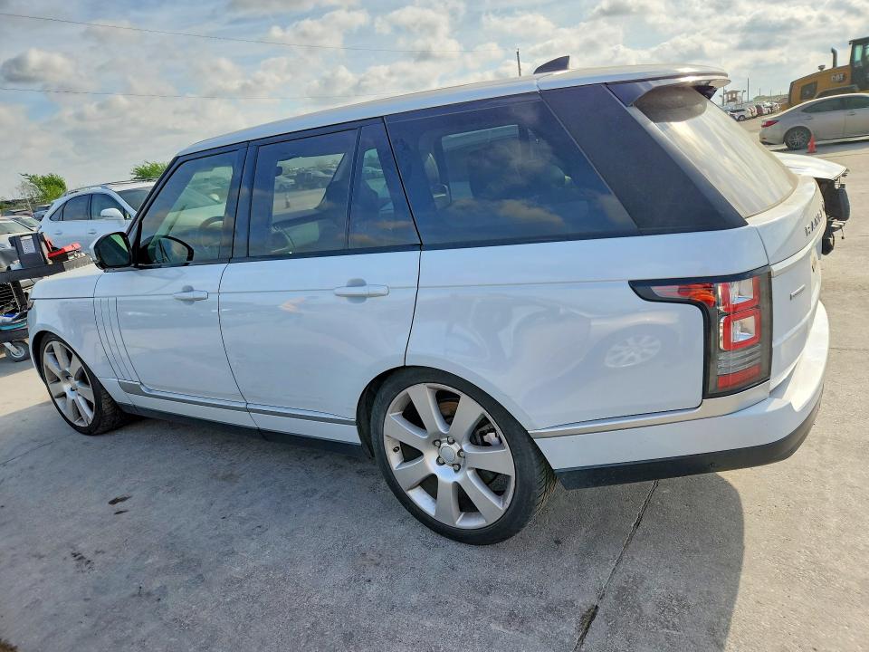 2017 Land rover RANGE ROVER VIN SALGS2FEXHA351813 COPART salvage auction — MECHANICAL, Tx - Certificate Of Title, sold $8,800 on 2026-07-21 (photo 2)