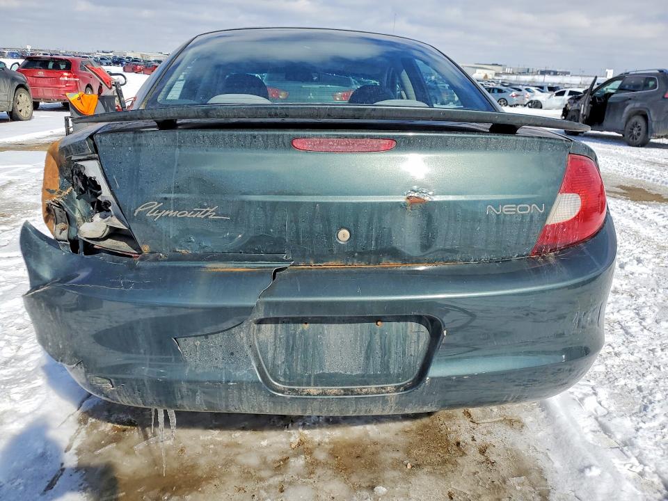 2001 Plymouth Neon VIN 1P3ES46C11D273726 COPART salvage auction — REAR END, Ab - Bos - Salvage, sold $175 on 2026-07-09 (photo 6)