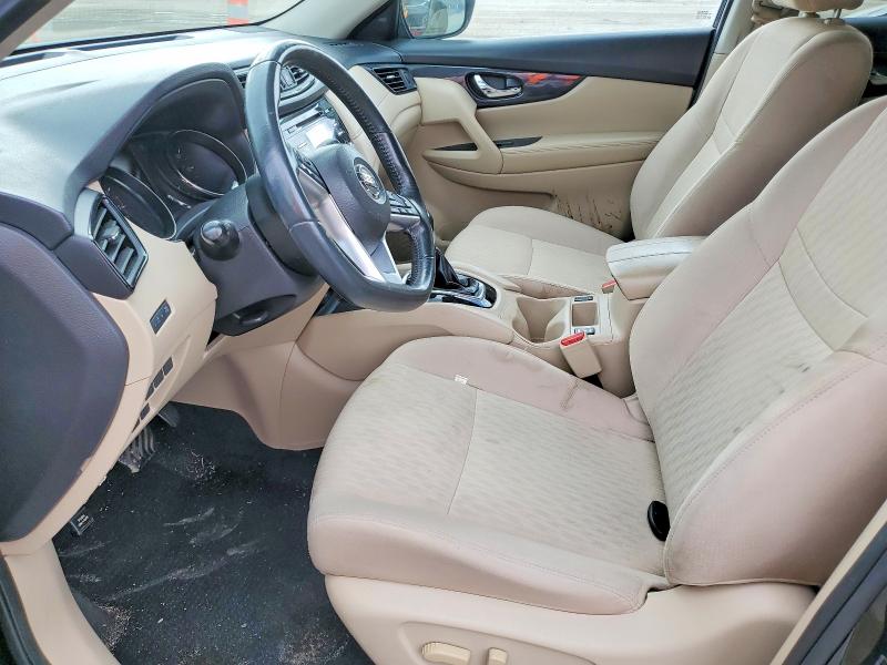 2017 Nissan Rogue VIN KNMAT2MT2HP586974 COPART salvage auction — FRONT END, TX - SALVAGE VEHICLE TITLE, sold $2,450 on 2026-07-28 (photo 7)