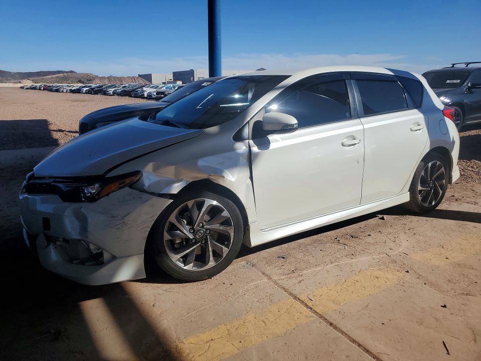2016 Scion Im VIN JTNKARJE1GJ505906 COPART salvage auction — FRONT END, Az - Cert Of Title - Salvage, sold $200 on 2026-07-28 (photo 1)