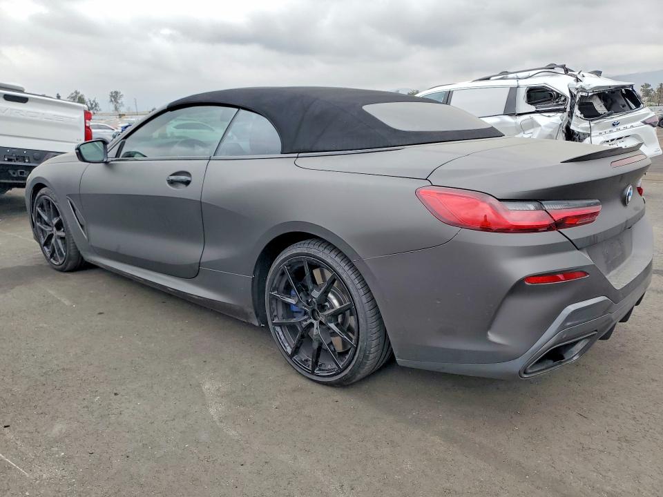 2019 BMW M8 VIN WBAFY4C51KBX39237 COPART salvage auction — SIDE, Ca - Salvage Certificate, sold $24,700 on 2026-07-07 (photo 2)