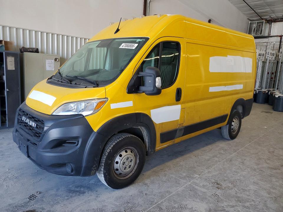 2023 Ram Promaster 2500 VIN 3C6LRVCGXPE563641 COPART salvage auction — REAR END, Nc - Dealer Only Salvage Title, sold $8,700 on 2026-07-29 (photo 1)