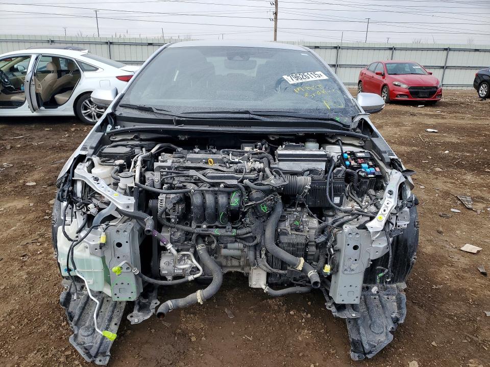 2022 Toyota Corolla VIN JTDS4MCE5N3509017 COPART salvage auction — FRONT END, Il - Salvage Certificate, sold $4,350 on 2026-07-16 (photo 5)