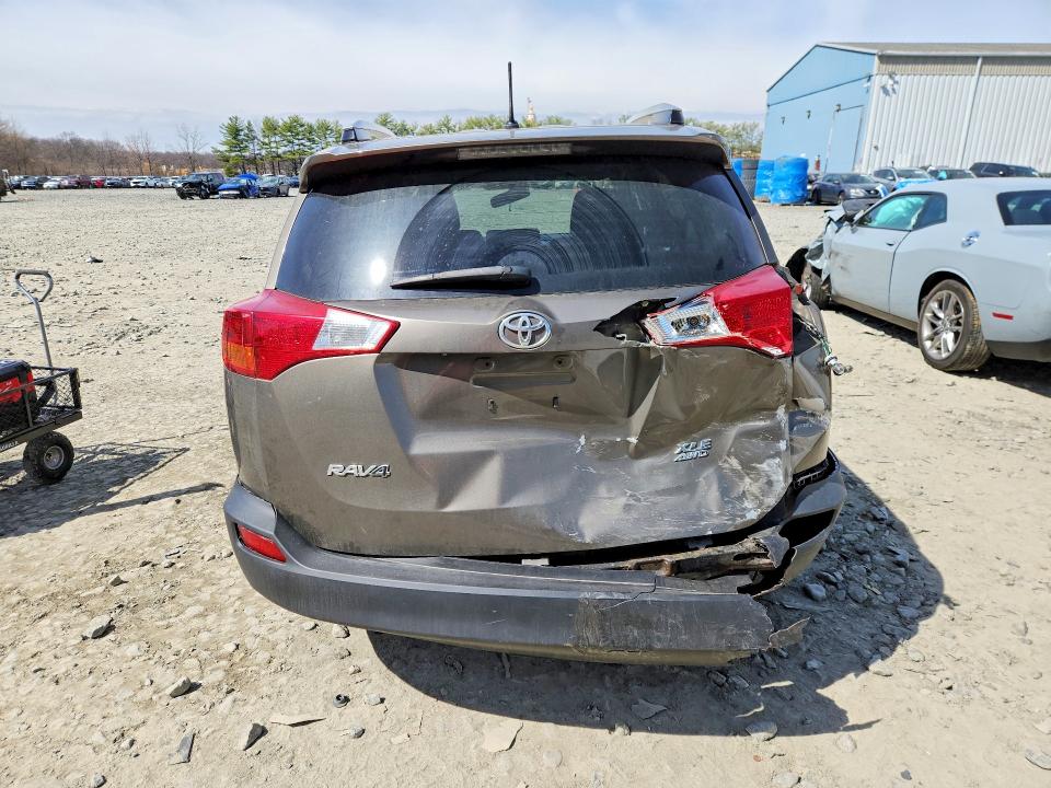 2013 Toyota Rav 4 VIN JTMRFREV3DD018571 COPART salvage auction — REAR END, Nj - Cert Of Title-Salvage, sold $4,350 on 2026-07-13 (photo 6)