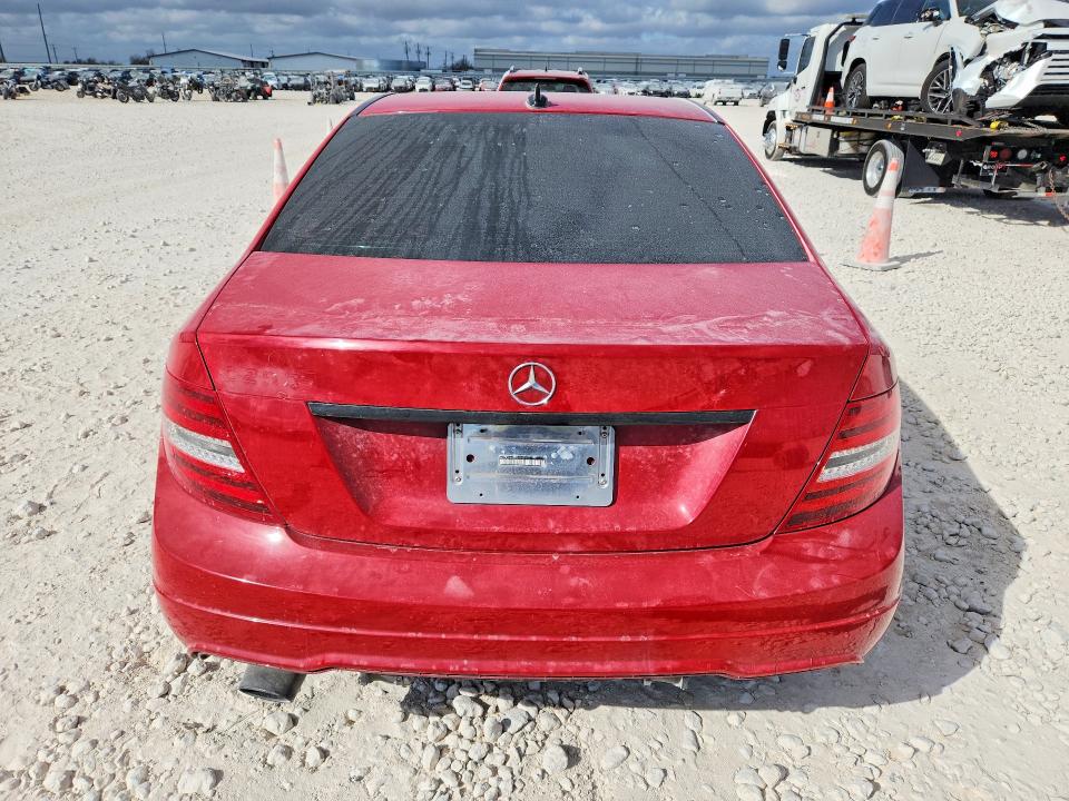 2014 Mercedes-benz VIN WDDGF4HB6EA962157 COPART salvage auction — FRONT END, Tx - Certificate Of Title, sold $700 on 2026-08-06 (photo 6)
