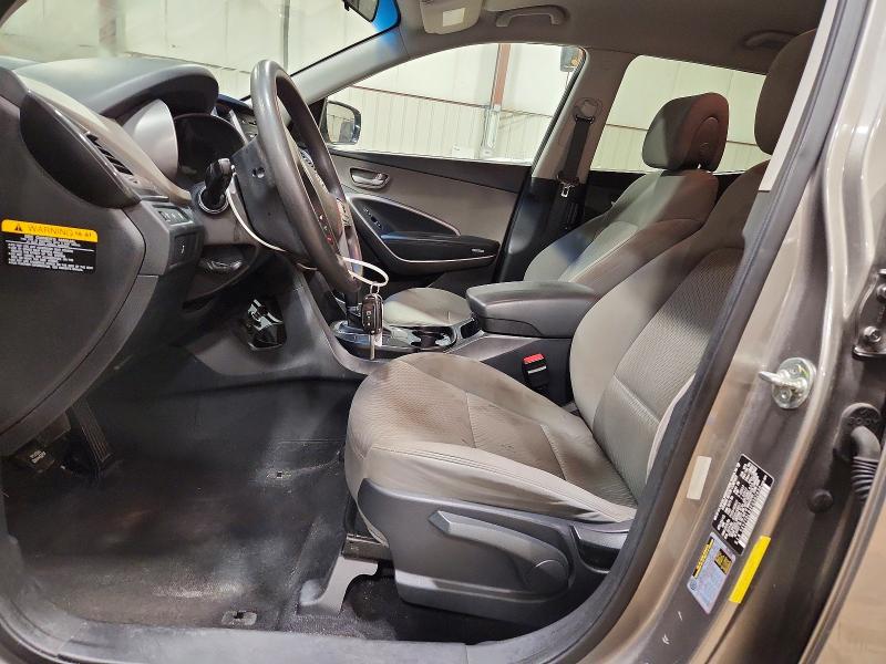2015 Hyundai Santa fe VIN 5XYZTDLBXFG302630 COPART salvage auction — REAR END, Salvage Title, sold $3,150 on 2026-07-17 (photo 7)