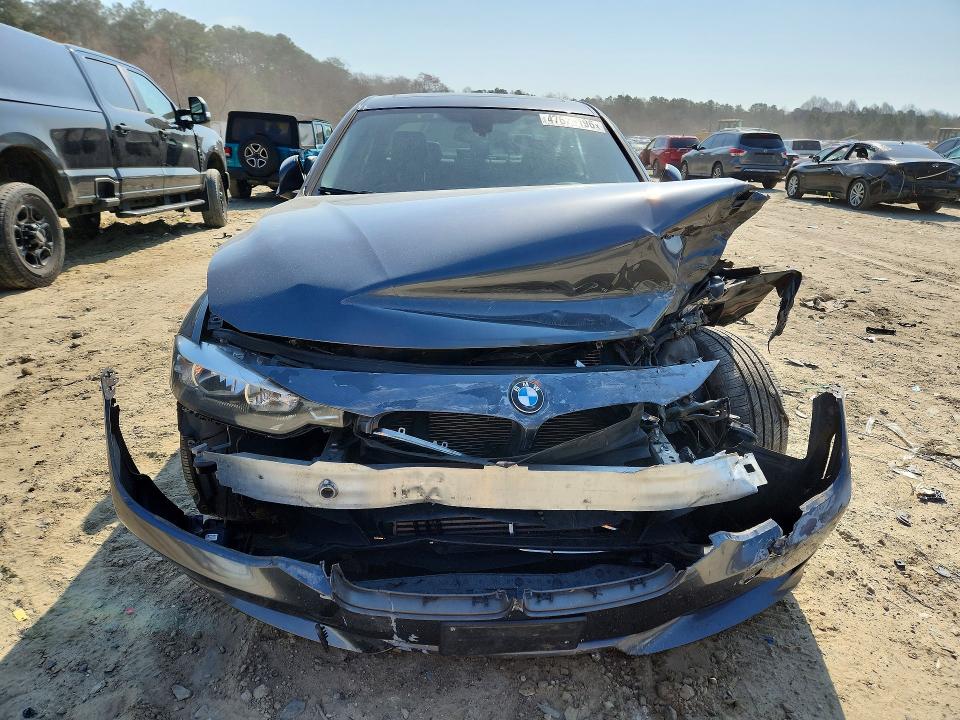 2014 BMW 3er VIN WBA3B5C51EP652732 COPART salvage auction — FRONT END, Md - Cert Of Salvage > 75% Damage, sold $575 on 2026-07-28 (photo 5)